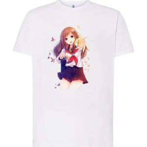 Μπλούζα με στάμπα  anime girl!
